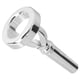 thumbnail image 4 of Tuba Boquilla Entrenador Ejercicio Boca Grueso Recubrimiento De Plata Equipo De Instrumentos Musicales, 4 of 12