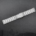thumbnail image 5 of Stainless Steel Watch Strap Wrist Bracelet Silver Color Metal Watchband With Folding Clasp For Men Women 202224mm, 5 of 5