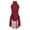 Burgundy, variant on Yartina Kids Girls Mock-Neck Ballet Lyrical Dance Dress Gymnastics Modern Contemporary Costume Ivory 8