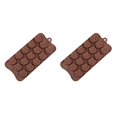 thumbnail image 1 of Bewildely Moldes de silicona con forma de flor de 15 rosas para Chocolate, moldes para pasteles, herramientas de decoración de pasteles, moldes Type2 NO2, 1 of 6