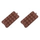 thumbnail image 4 of Molde de silicona Inteprter para chocolate forma de rosa Marrón 22x10x1.7cm, 4 of 6