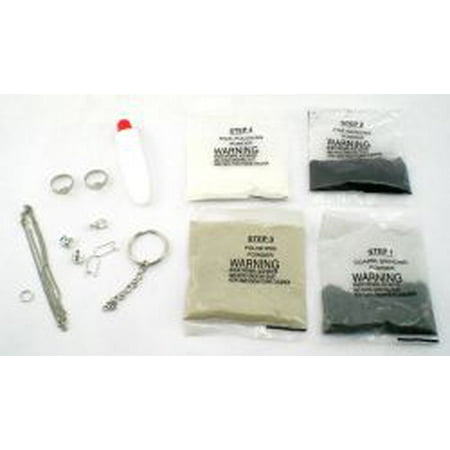 Rock Tumbler Polishing Grit Refill Basic Kit (Best Rocks For Polishing)