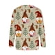thumbnail image 5 of Sudaderas Navideñas de Cuello Redondo Para Mujer, Camisas Casuales de Manga Larga, Suéter Estampado, Túnica, Tops Odeerbi ODB205051, 5 of 5