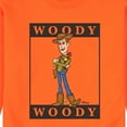 thumbnail image 3 of Toy Story 4 - Type Block Woody - Men's Crew Neck Fleece Pullover, 3 of 6