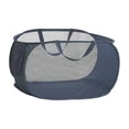 thumbnail image 4 of Cesto de ropa sucia BLESIY plegable duradera Cesto de la ropa Azul, 4 of 8