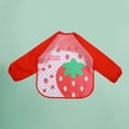thumbnail image 3 of Ni?os Dibujo Pintura Delantal Smock Craft Bebé Babero Impermeable Rojo Fresa Sunnimix Delantales de pintura para niños, 3 of 8