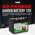 thumbnail image 5 of Casil U1 Riding Lawn Mower Battery 12V 350CCA - Ideal Lawn Tractor Batteries for Craftsman Cub Cadet Toro John Deere - Perfect Backup for TCA25015 163465, 5 of 5