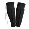 thumbnail image 6 of Hyasfey Soccer Shin Guards for Youth And Adults Calf Compression Sleeve with Honeycomb Pads Sports Protective Equipment for Football Baseball Skiing Hockey, 6 of 7