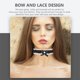 thumbnail image 3 of unbranded 1 De Legs Leg Garter Collar Y Con Para Y Cosplay Negro De Encaje, 3 of 6