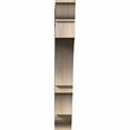 thumbnail image 2 of Ekena Millwork 6"W x 42"D x 42"H Balboa Traditional Rough Sawn Bracket, Douglas Fir, 2 of 13