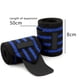 thumbnail image 2 of Muñequeras, muñequeras de compresión para entrenamientos, gimnasia, levantamiento de pesas, color azul, 2 of 5