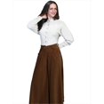 thumbnail image 1 of Scully RW503-BRN-M Rangewear 100 Percent Polyester Womens Charlotte Suede Riding Skirt - Brown- Medium, 1 of 1