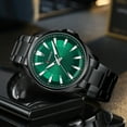 thumbnail image 4 of CURREN 8424 Men Classic Green Quartz Stainless Steel Watch Fashion Simple Luminous Men's Wristwatch, 4 of 7