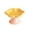 A, variant on Ceramic Elevated Cat Bowls with Floral Design, Small Raised Flower Dish for Cats and Small Dogs, Non Tipping Pet Food and Water Bowls for Indoor Outdoor Use, 5.9"x3.4"