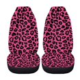 thumbnail image 5 of FUIALDOLG Nonslip Vehicle Seat Covers for SUV, with Fixed Hook Anti-Slip Front Seat Cover Polyester Fabric 2 Pack, Pink Leopard Pattern, 5 of 13