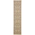 thumbnail image 1 of Unique Loom Narenj Textured Hunting Design Rug 3' x 13' Runner Beige/Blue, 1 of 1