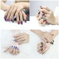 thumbnail image 6 of Toorise 20 Sheets Full Wraps Nail Stickers Decals, Self-Adhesive Nail Polish Stickers Waterproof Nail Decal Strips for Women Girls Nail DIY Decoration, 6 of 11