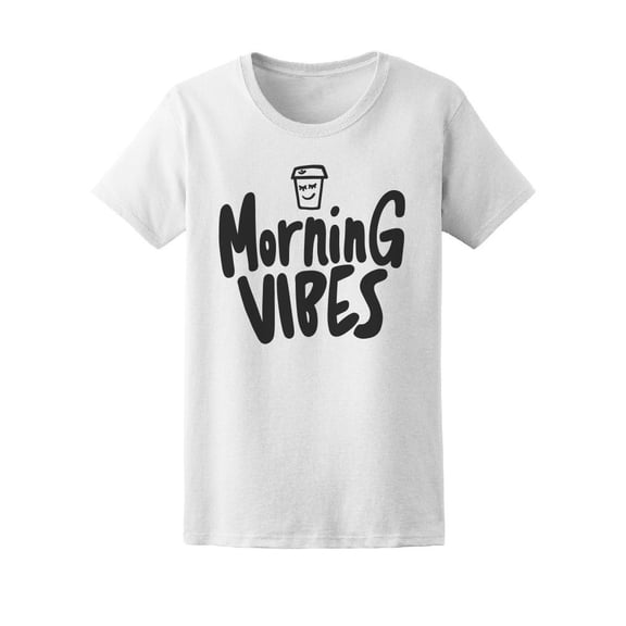 "Morning Vibes" Coffee Tee Men's -Image by Shutterstock