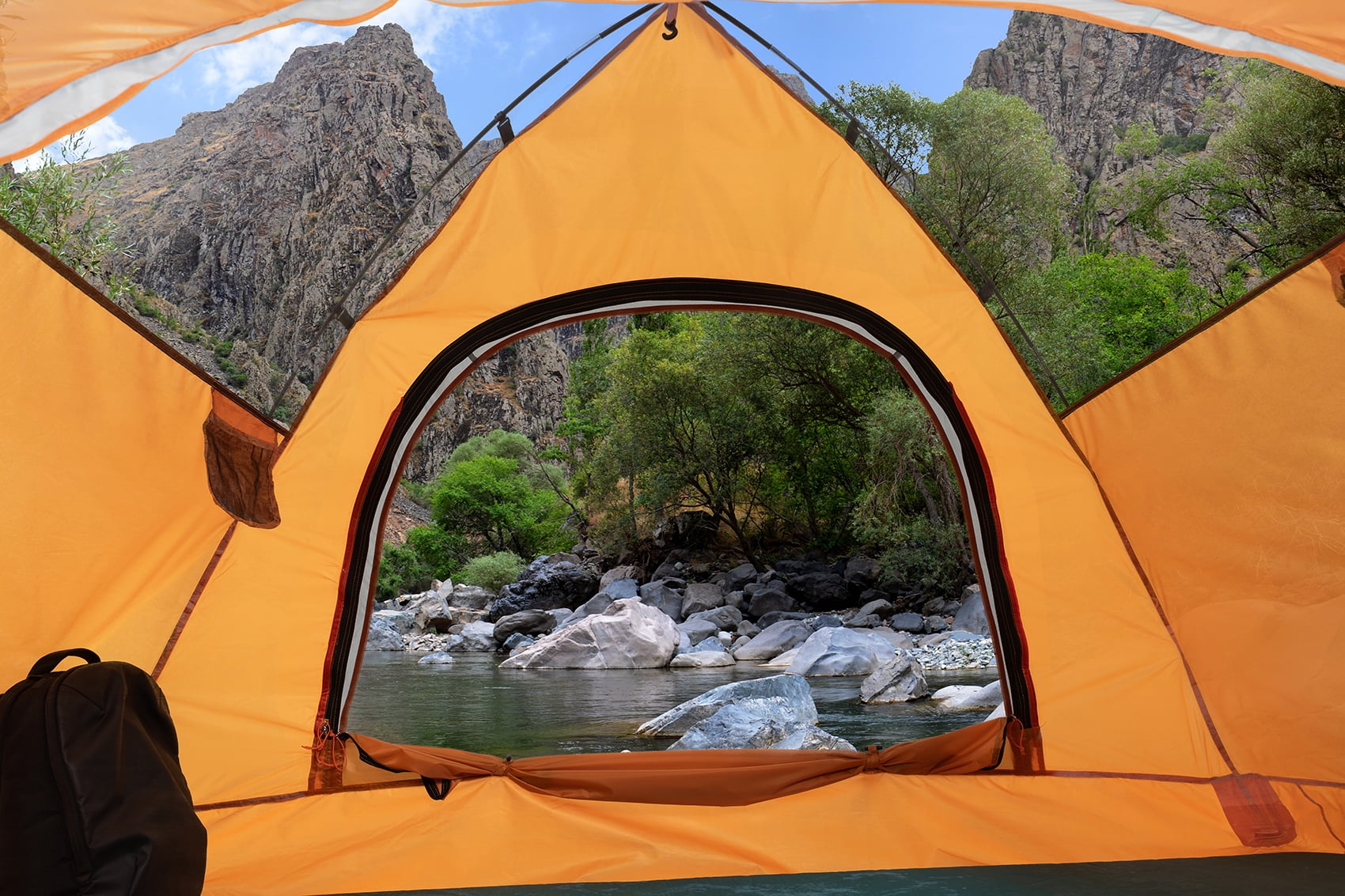 Clostnature 2-Person Dome Camping Tent with Rainfly