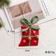 thumbnail image 3 of Adorno colgante de buzón de metal rojo de hierro para árbol de Navidad, cartas para Papá Noel, decoración navideña para el hogar, 3 of 5