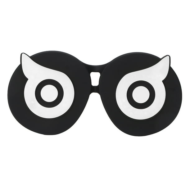 Funda protectora de silicona para lentes de realidad virtual (VR) con forma de búho, color blanco, para PICO4