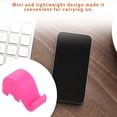 thumbnail image 3 of Injueey Mini soporte para teléfono con soporte para escritorio y de elefante para tabletas de teléfonos móviles Teléfono y Comunicación Rojo, 3 of 6