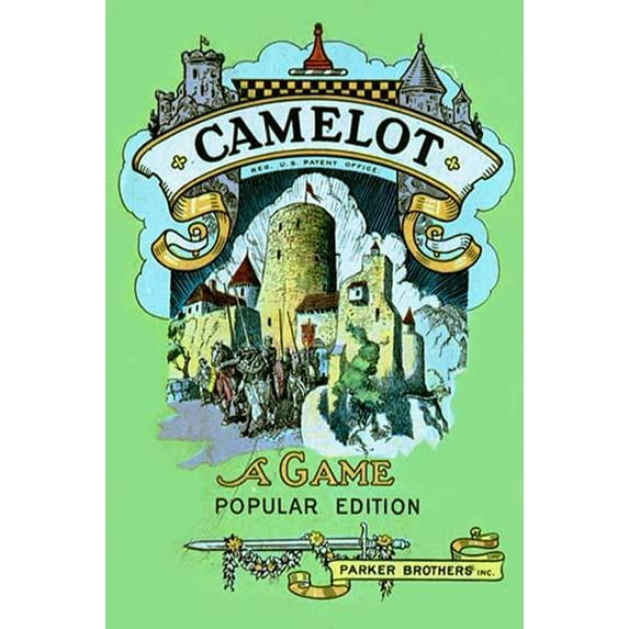 Camelot: A Game- Fine Art Canvas Print (20" x 30")