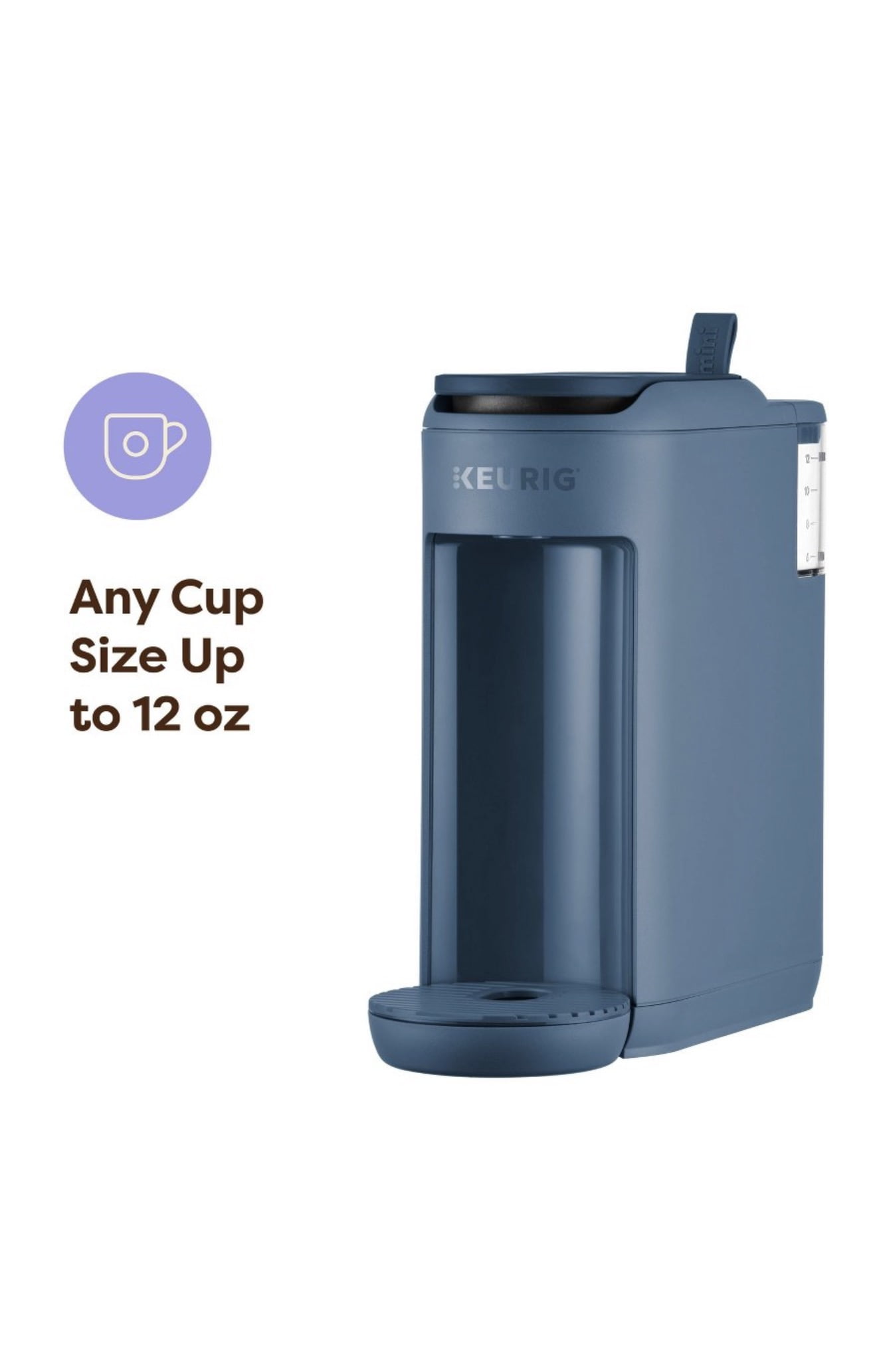 Keurig K-Mini Mate Single-Serve K-Cup Pod Coffee Maker Deep Blue Sea