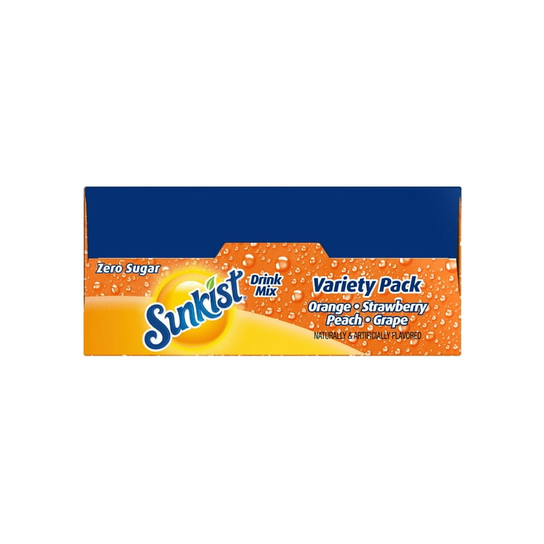SINGLES TO GO! Sunkist Variety Pack Singles to Go Powdered Drink