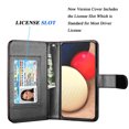 thumbnail image 3 of Takfox Compatible for Samsung Galaxy A13 (5G) Case, for Galaxy A13 (5G) Wallet Case, PU Leather ID Credit Card Holder Folio Flip Cover [9 Card Slots] [Magnetic] Detachable Case & Strap,Black, 3 of 7