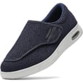 thumbnail image 3 of Men's Diabetic Shoes Extra Wide Width, Slip On Walking Sneakers for Swollen Feet & Edema, Orthopedic Shoes with Arch Support for Elderly Foot Pain Relief, 3 of 9