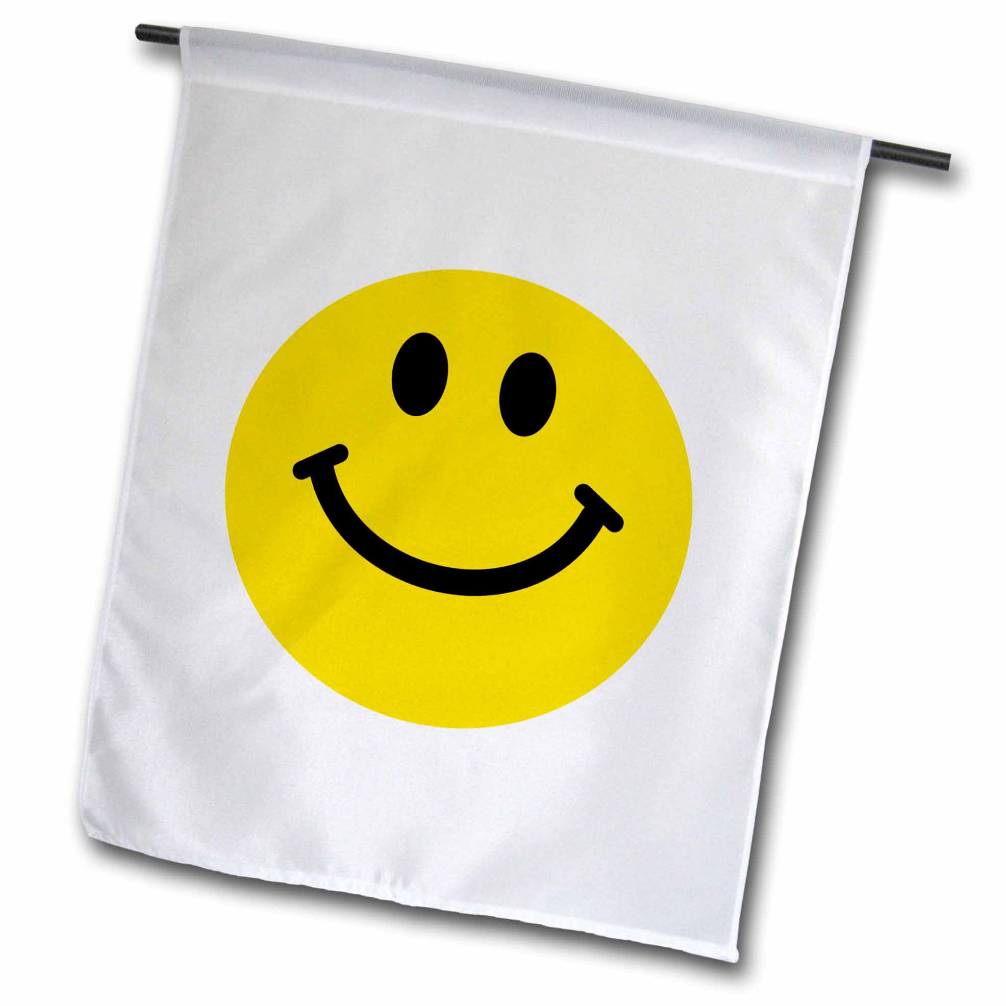 3dRose Yellow Smiley Face Cute Traditional Happy Smilie 1960s