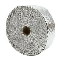 BIBABLYKE 2"x16ft Exhaust Heat Wrap Roll for Car Motorcycle Fiberglass Heat Shields Tape Heat Exhaust Thermal Wrap