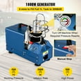 thumbnail image 2 of VEVOR High Pressure Compressor, 4500PSI/30MPA/300BAR High Pressure Air Compressor, 1800W 110V Manual Stop Air Rifle Compressor Suitable for Paintball Air Rifle, PCP Rifle, Air Pistol, Diving Bottle, 2 of 9