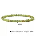 thumbnail image 6 of HOOUN 4MM Natural Gemstone Healing Crystal Quartz Jasper Stone Bead Bracelet Elastic -12Pink Zabra, 6 of 9