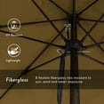 thumbnail image 3 of California Umbrella 11 ft. Fiberglass Double Vent Market Umbrella, 3 of 5