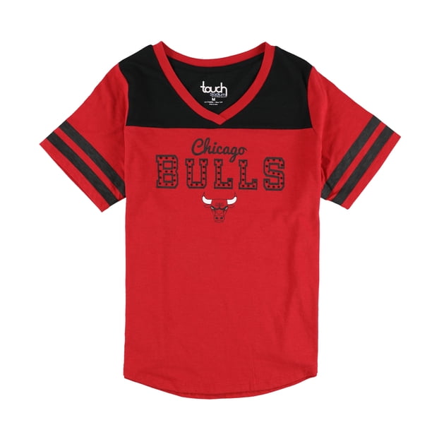 Touch Womens Chicago Bulls Embellished T-Shirt cgb M