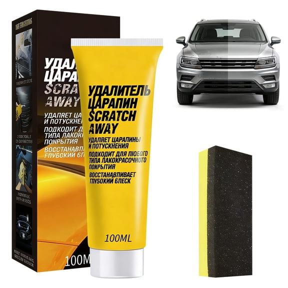Car Scratch Repair Paste with Sponge for Vehicle Paint (1 PCS)