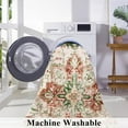 thumbnail image 3 of Washable Rugs x Vintage Area Rugs Area Rugs Low Pile Floor Carpet Printed Soft Durable Stain Foldable Rugs Living Room Dining Room Bedroom, 3 of 9