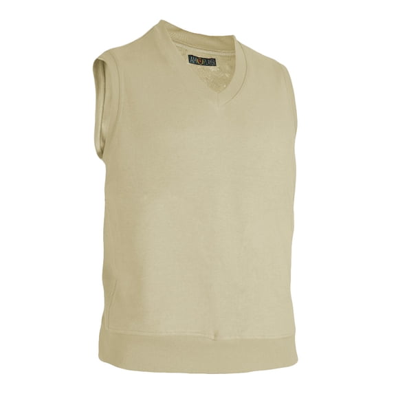 Monterey Club Men's Flatback Knit V-Neck Vest #7225