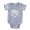 Heather Grey, variant on CafePress - Gothic Skull Initial F - Cute Infant Baby Football Bodysuit