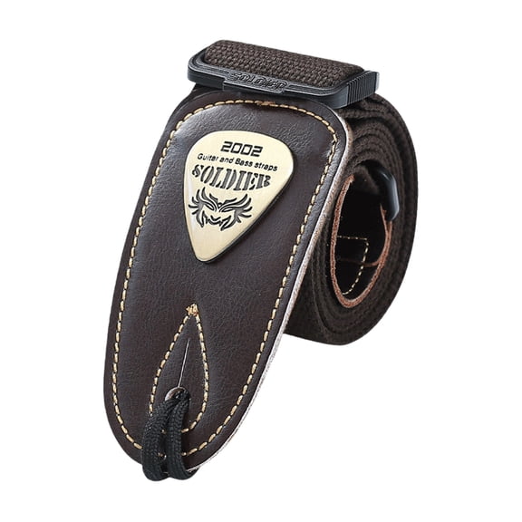 Comfortable Guitar Strap with Thick Padding and Adjustable Length Thicken Musical Instruments Strap for All Heights