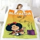thumbnail image 5 of Mafalda anti-pilling, suave, ligera, esponjosa y acogedora de lujo para hogar y cocina – Perfecta para niños y adultos, 100 x 150 cm, 5 of 6