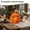 Pumpkin B, variant on Handwoven Rattan Halloween Pumpkin Decoration - Black Rattan Woven Rope Light Up Pumpkin Halloween Decoration for Indoor Home Mantle Tabletop Decor