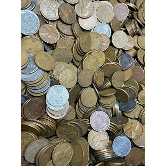 1-LB Wheat Cent Coins - Pennies - Who Knows What You Might Find