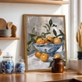 thumbnail image 4 of Framed Vintage Oranges Canvas Wall Art, Kitchen Pictures Wall Decor, Rustic Farmhouse Fruit Still Life Paintings Prints Cottagecore Home Decor for Living Room Dining Room 12x16 inch, 4 of 18