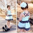 thumbnail image 1 of Robe Patineuse pour Filles Imprimé Floral Été Fête Tutu Tenue 2-8 Ans, 1 of 1