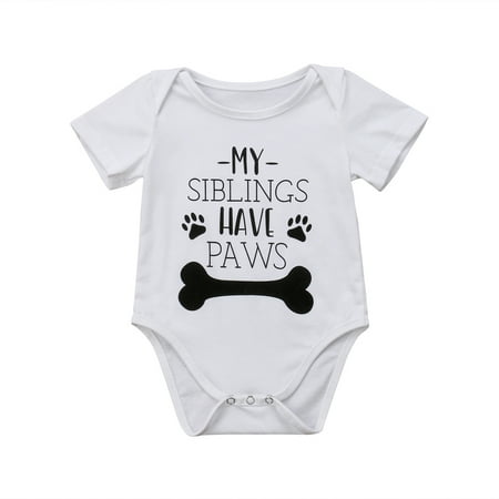 

Nituyy Baby Boys One-piece Romper Short Sleeve Triangle Crotch Jumpsuit