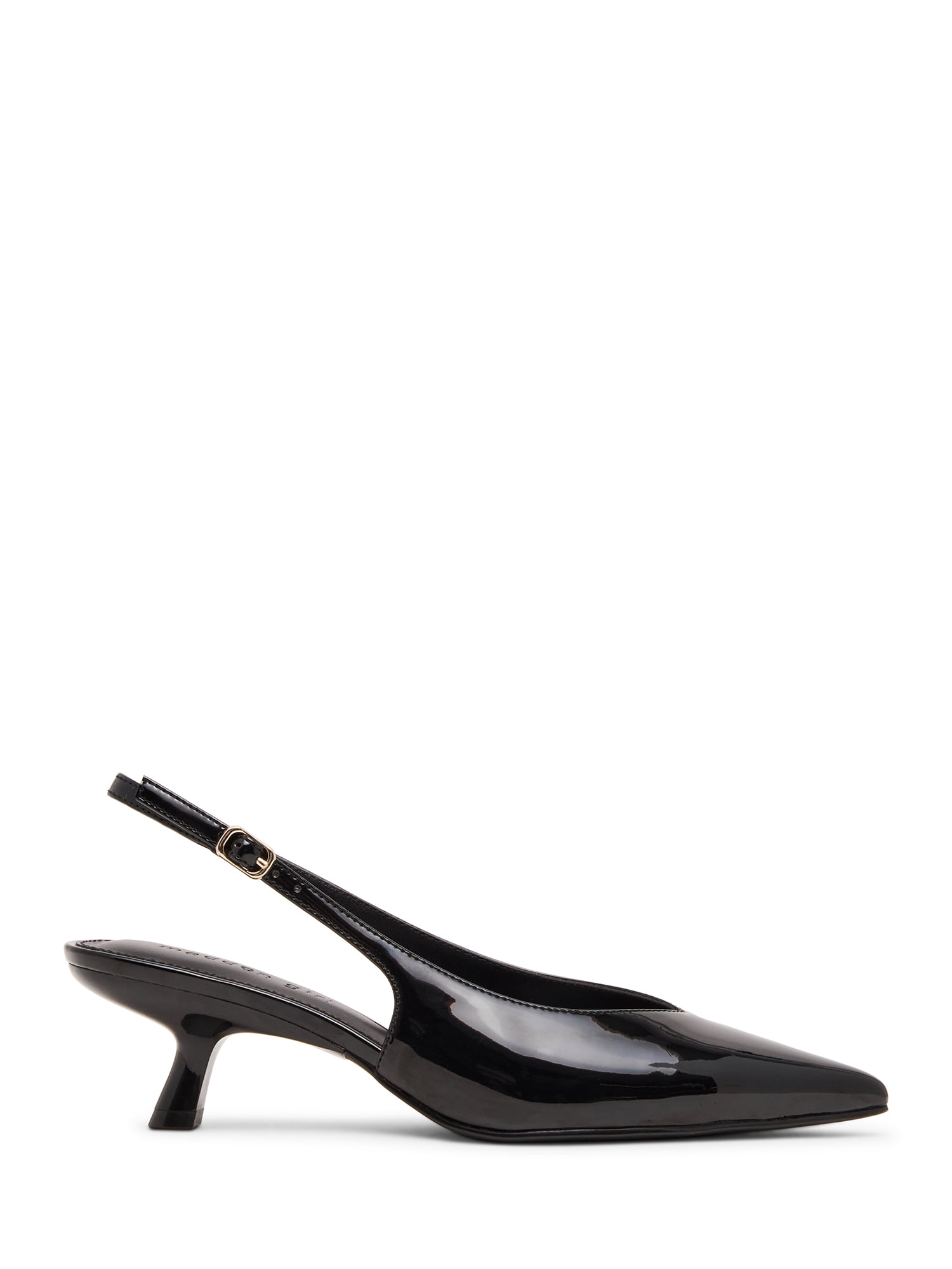 Madden Girl Women's Kittenn Slingback Kitten Heel