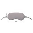 thumbnail image 4 of Eye Cover Double-sided Breathable Reusable Effective Eye Protection Lightweight Warm And Cool Sleeping Eye Shade Travel Accessory, 4 of 5